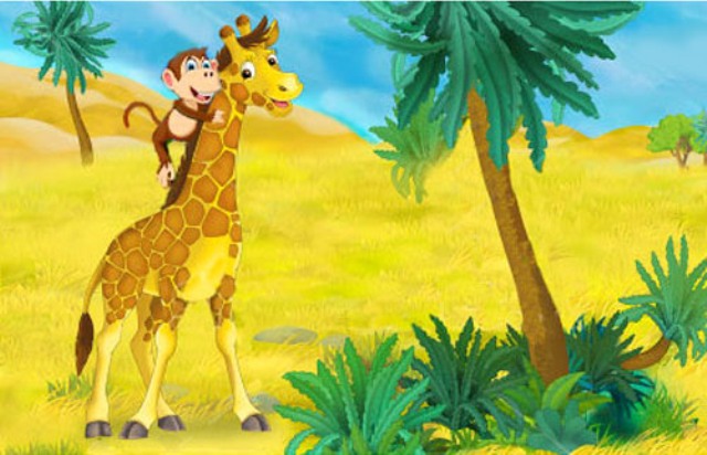 La Giraffa vanitosa